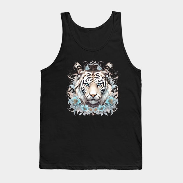 Tiger Queen Tank Top by CleverboyDsgns